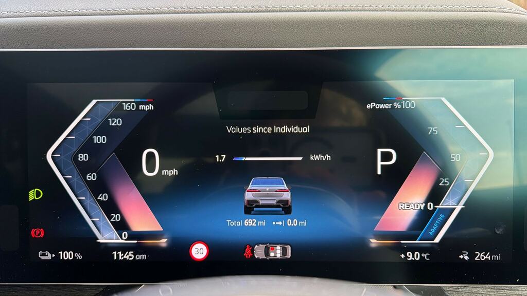 BMW i7 335Kw Edrive50 M Sport 105.7Kwh Blue #9