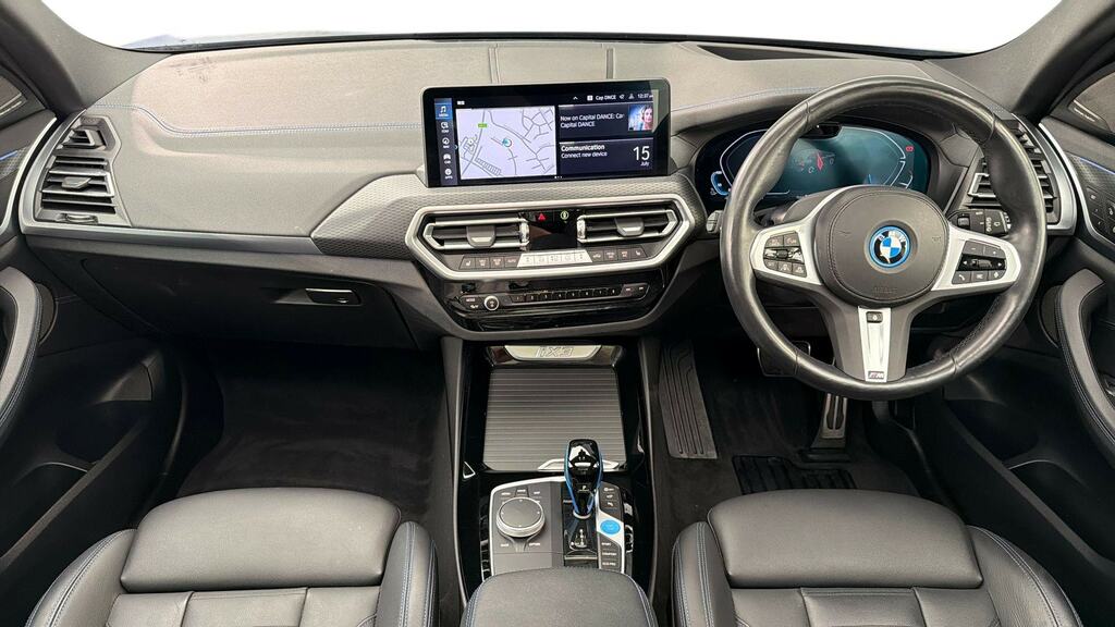 BMW iX3 210Kw M Sport Pro 80Kwh SW72DXT Blue #4