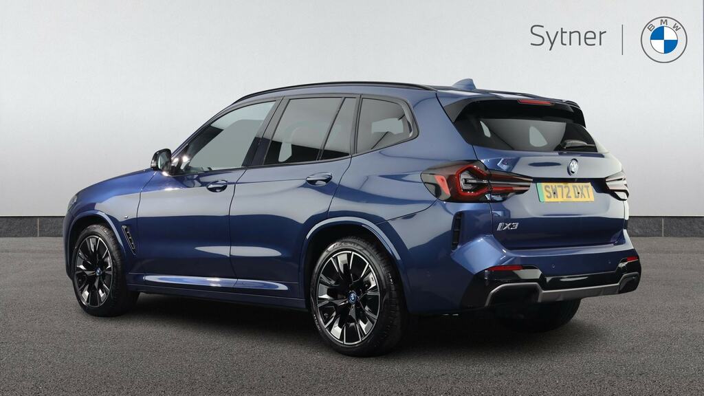BMW iX3 210Kw M Sport Pro 80Kwh SW72DXT Blue #2