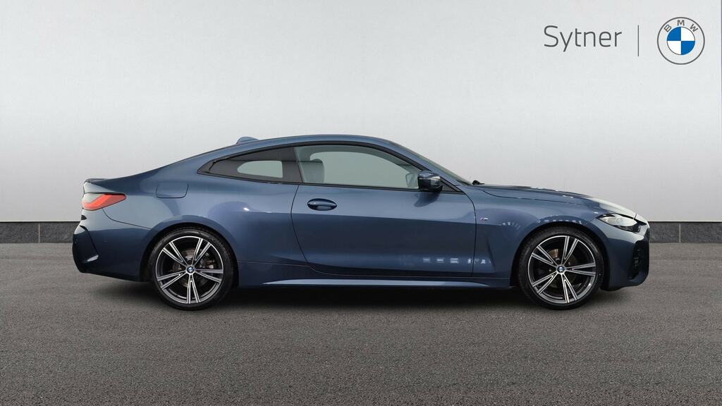 BMW 4 Series Gran Coupe 420I M Sport Step DP22TUW Blue #3