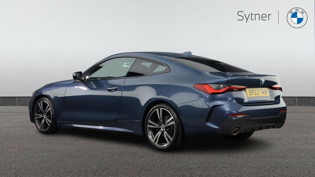BMW 4 Series Gran Coupe 420I M Sport Step DP22TUW Blue #2