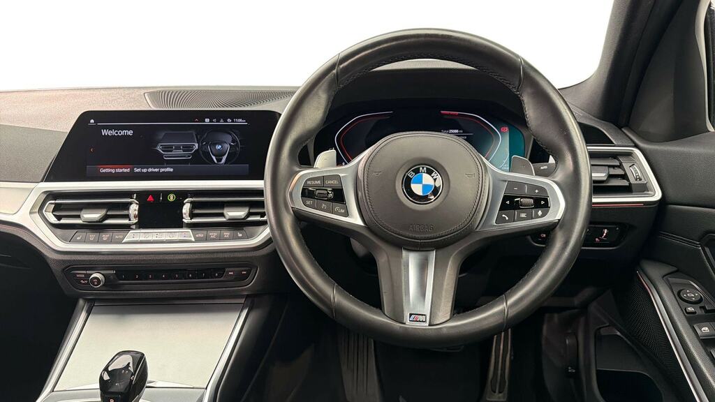 BMW 3 Series 320I M Sport Step Plus Pack DP69JYU White #5