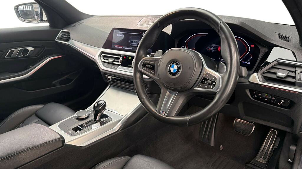 BMW 3 Series 320I M Sport Step Plus Pack DP69JYU White #6