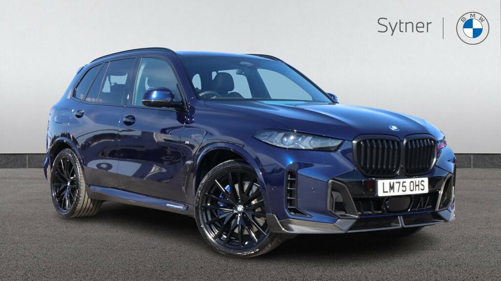 BMW X5 Xdrive50e M Sport Techpro Pack Blue