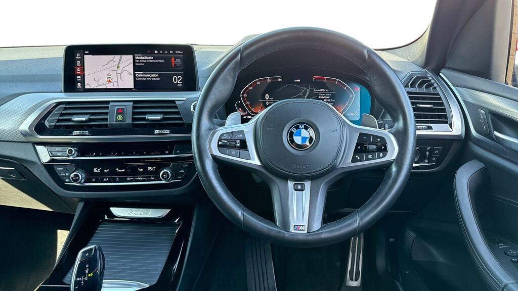 BMW X3 Xdrive20i M Sport Step LJ21GFF Blue #5