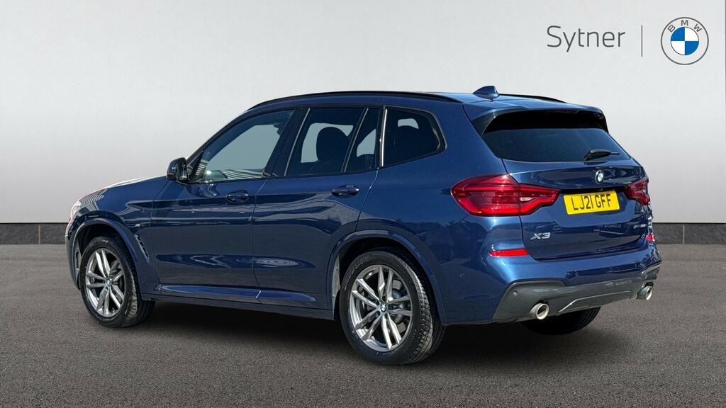 BMW X3 Xdrive20i M Sport Step LJ21GFF Blue #2