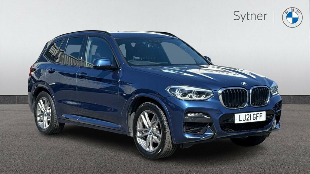BMW X3 Xdrive20i M Sport Step Blue