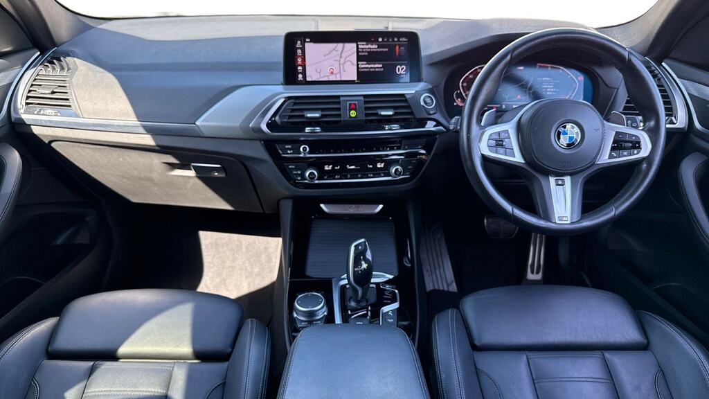 BMW X3 Xdrive20i M Sport Step LJ21GFF Blue #4