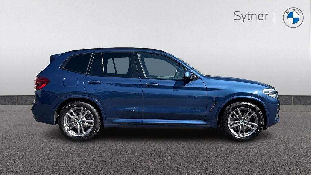 BMW X3 Xdrive20i M Sport Step LJ21GFF Blue #3