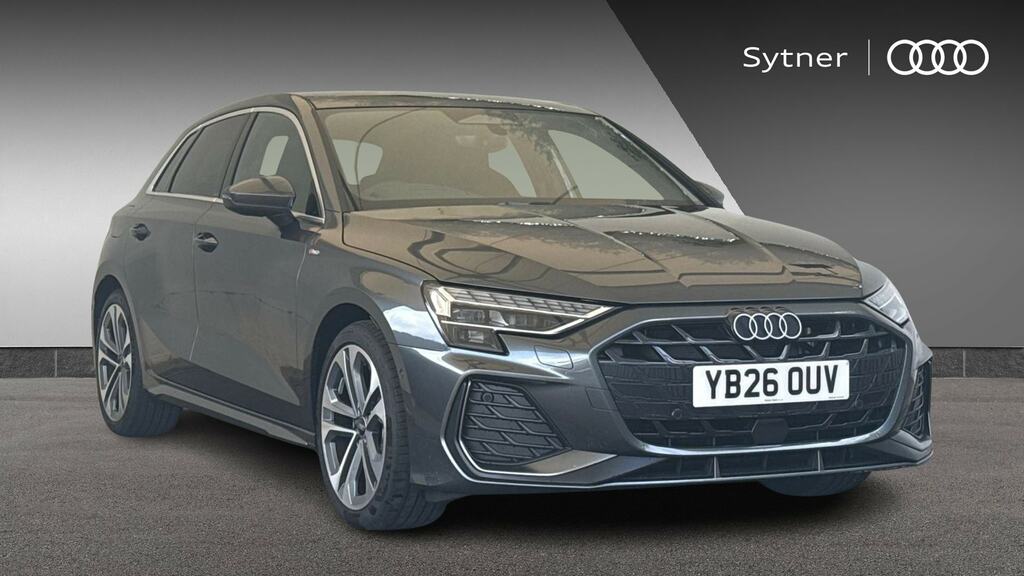 Audi A3 1.5 Tfsi 150 S Line S Tronic Tech Pack Grey