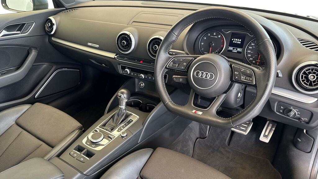 Audi A3 Cabriolet 1.5L S Line White #8