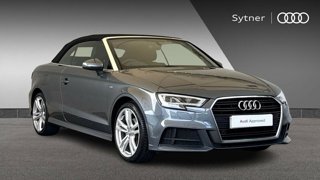 Audi A3 Cabriolet 35 Tfsi S Line S Tronic Grey