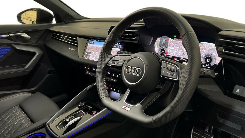 Audi A3 S3 Tfsi Quattro 333 Black Edition S Tronic White #6