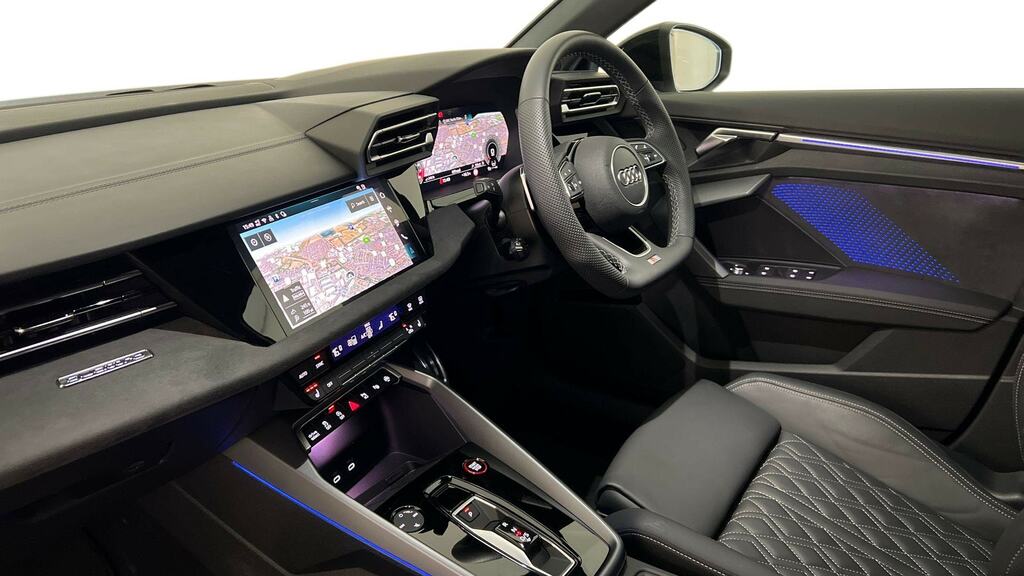 Audi A3 S3 Tfsi Quattro 333 Black Edition S Tronic White #2