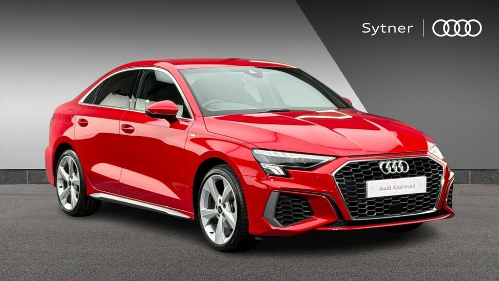 Audi A3 35 Tfsi S Line Tech Pack Red