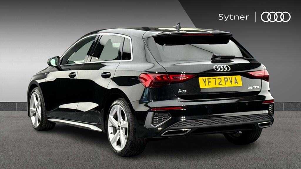 Audi A3 35 Tfsi S Line YF72PVA Black #3