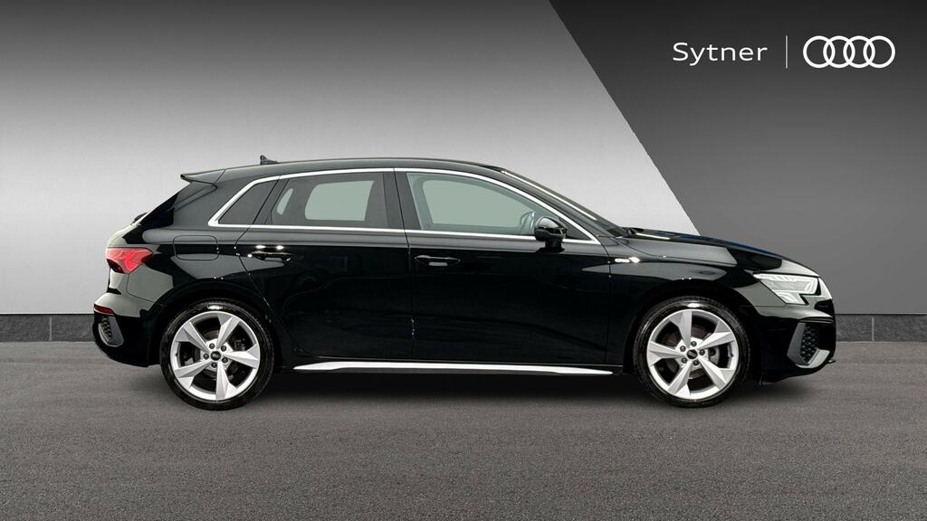 Audi A3 35 Tfsi S Line YF72PVA Black #4