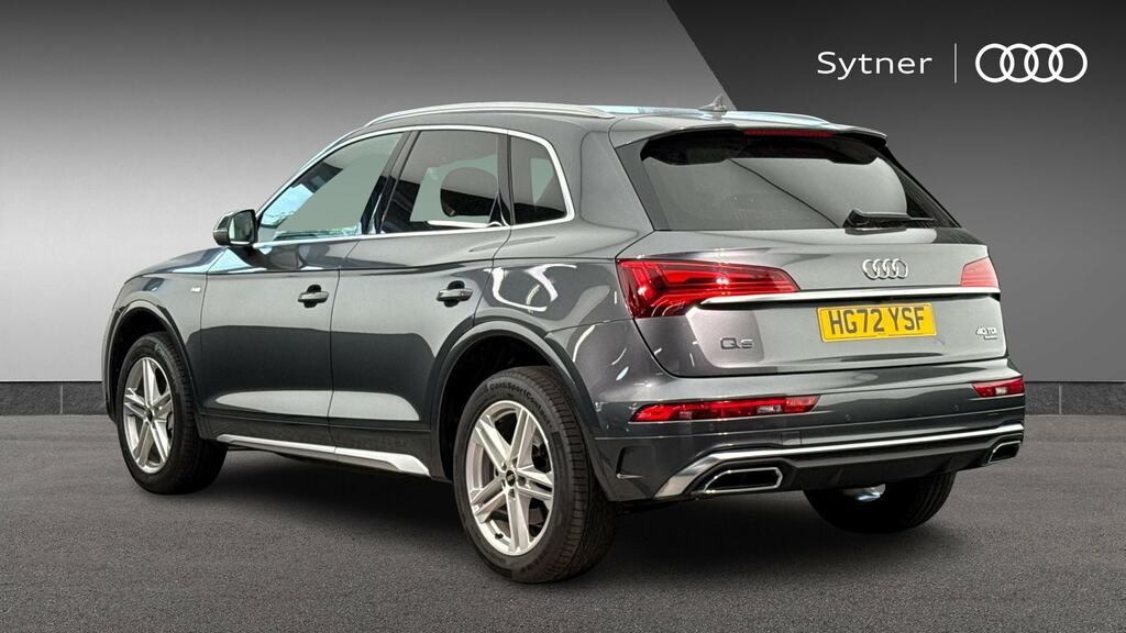Audi Q5 40 Tdi Quattro S Line S Tronic Cs HG72YSF Grey #3