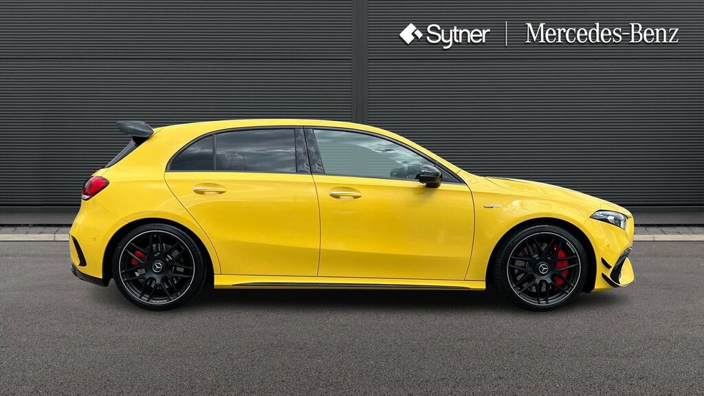 Mercedes-Benz A Class A45 S 4Matic Plus Yellow #4