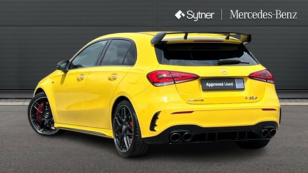 Mercedes-Benz A Class A45 S 4Matic Plus Yellow #2