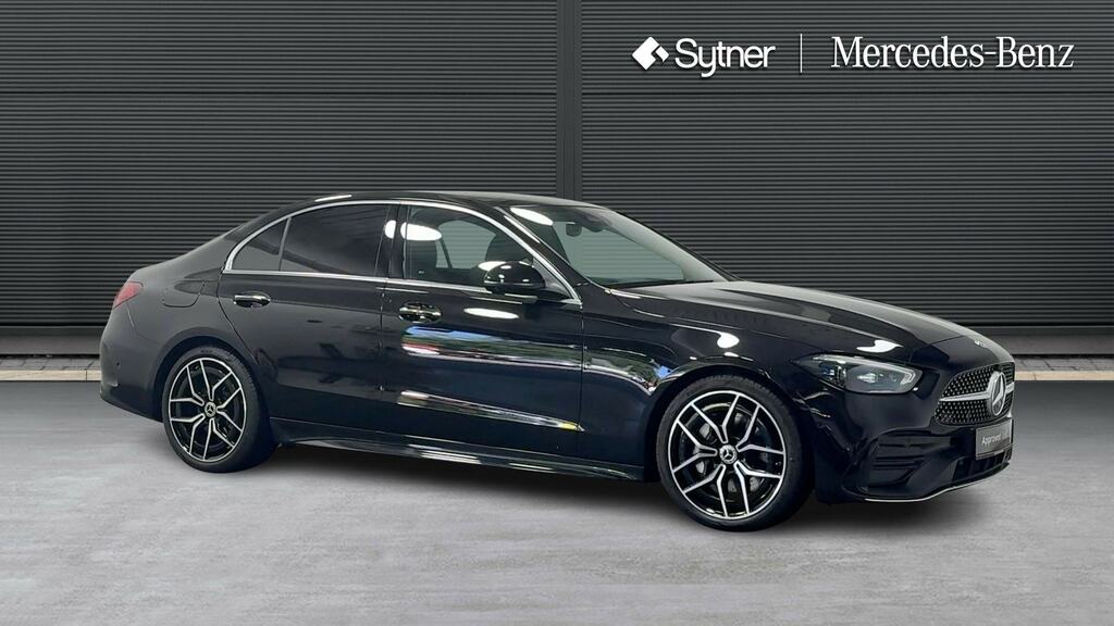 Mercedes-Benz C Class C300d Amg Line Premium 9G-tronic Black