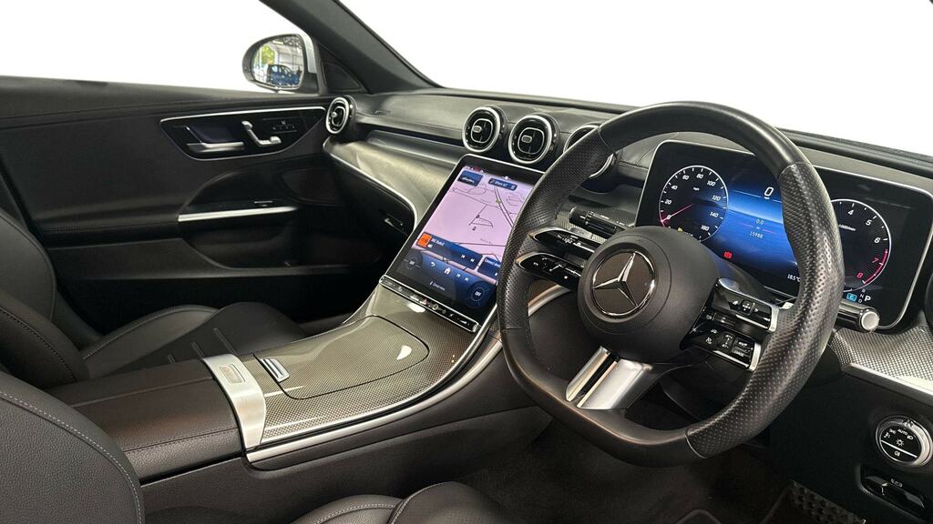 Mercedes-Benz C Class C300 Amg Line Premium 9G-tronic Silver #3