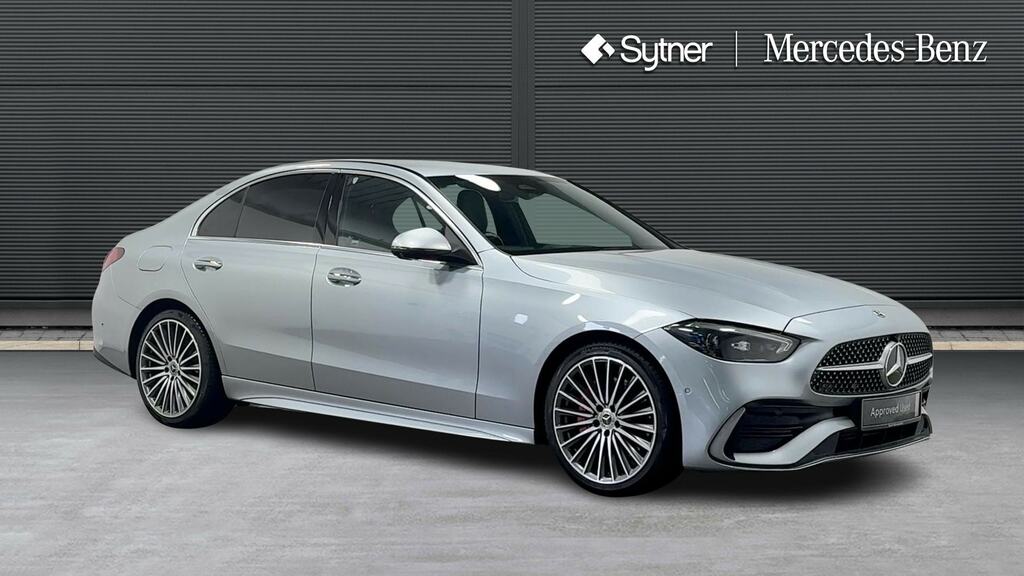 Mercedes-Benz C Class C300 Amg Line Premium 9G-tronic Silver