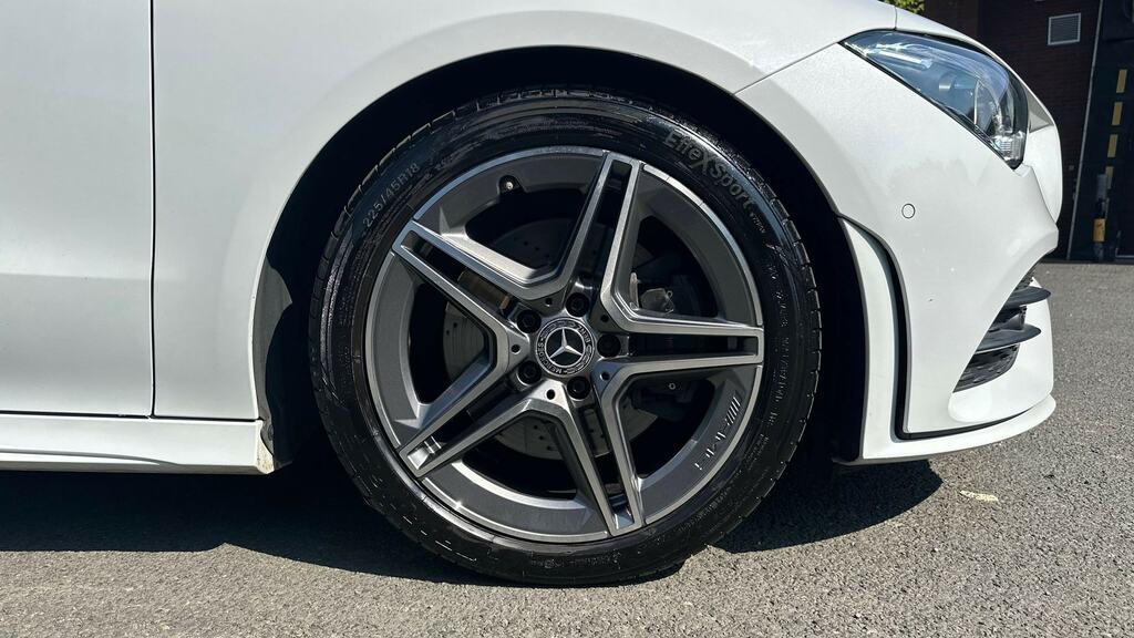 Mercedes-Benz CLA Class Cla 200 Amg Line Tip DT21JUV White #5