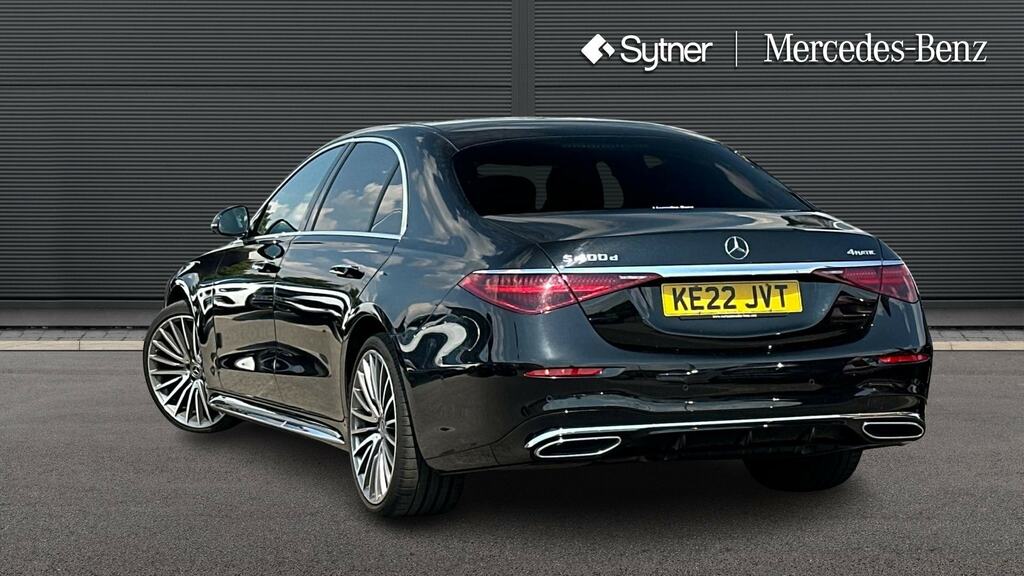 Mercedes-Benz S Class S400d L 4Matic Amg Line Prem Exec 9G-tronic Black #2