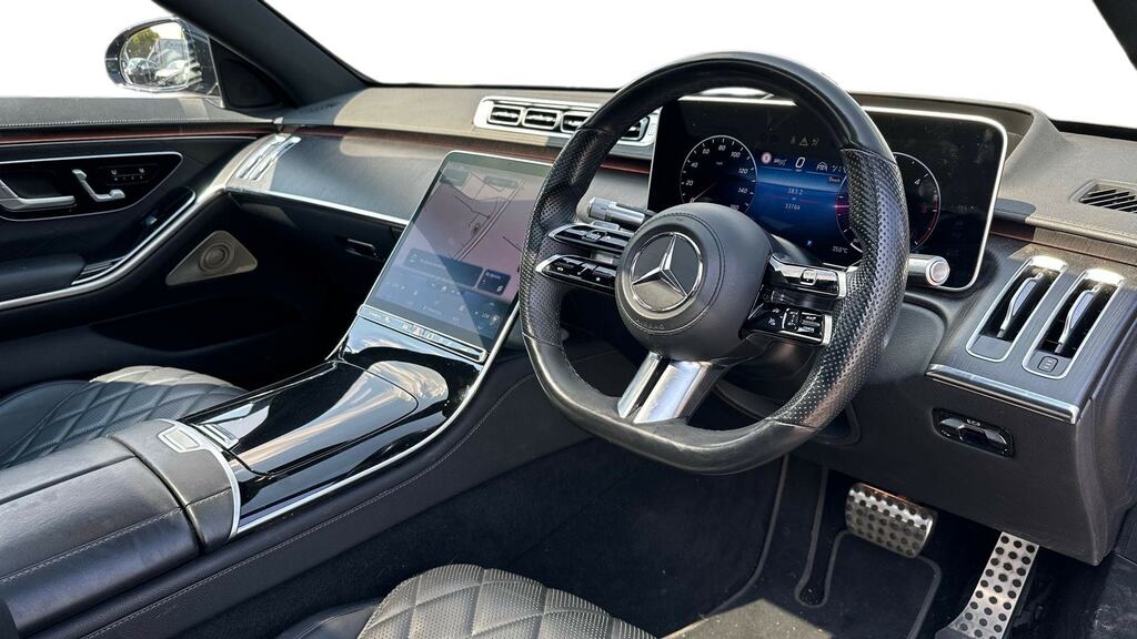 Mercedes-Benz S Class S400d L 4Matic Amg Line Prem Exec 9G-tronic Black #3