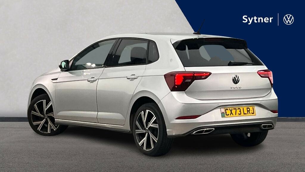 Volkswagen Polo 1.0 Tsi R-line CX73LRJ Silver #3