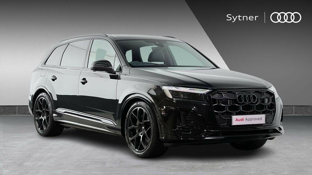 Audi Q7 50 Tdi Quattro Black Edition Tiptronic Tech BV25EAM Black