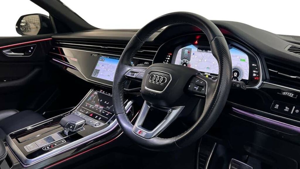 Audi Q8 50 Tdi Quattro Black Edition Tiptronic Cs Blue #6