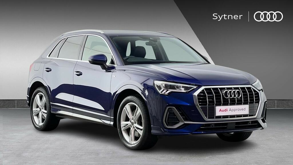 Audi Q3 40 Tdi 200 Quattro S Line S Tronic Cs Pack Blue