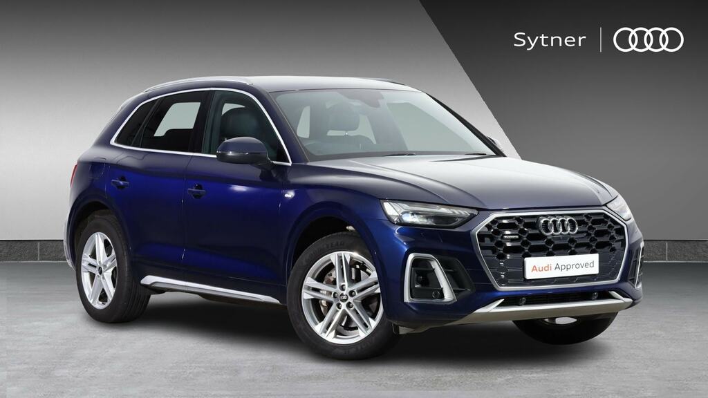 Audi Q5 45 Tfsi Quattro S Line S Tronic Cs Blue
