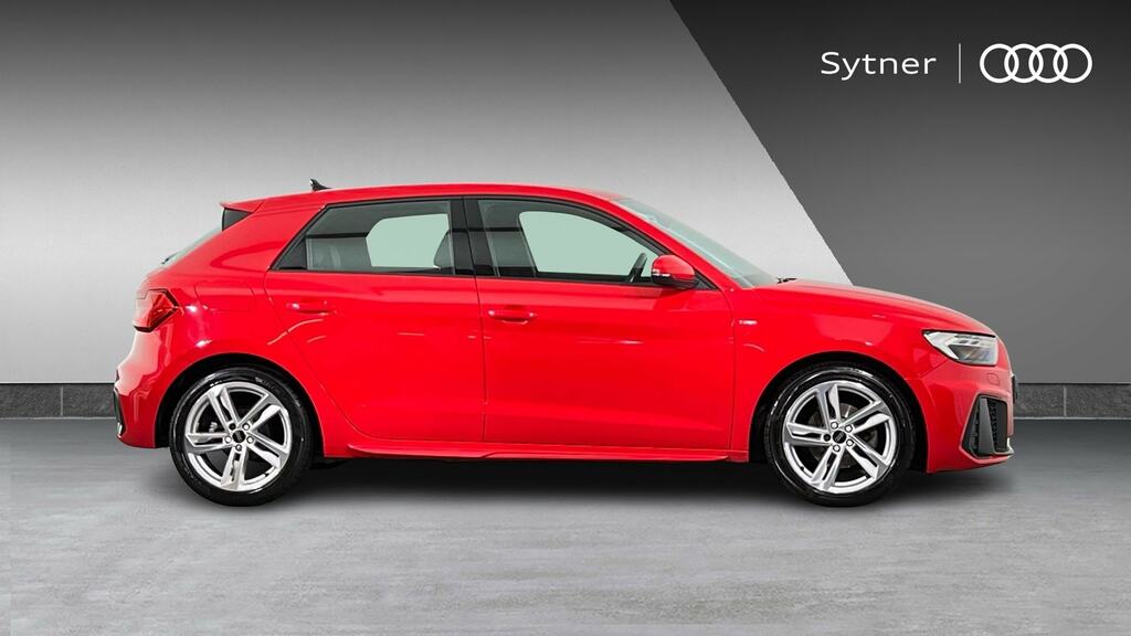 Audi A1 30 Tfsi 110 S Line FM23GUW Red #4