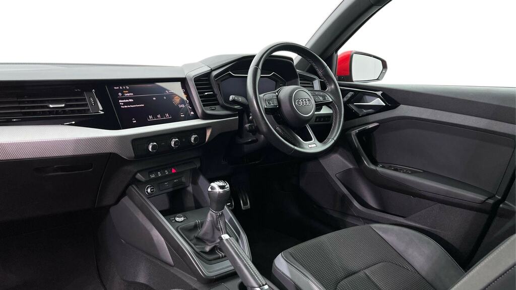 Audi A1 30 Tfsi 110 S Line FM23GUW Red #2