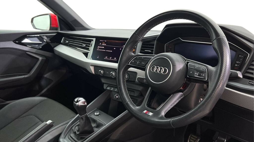 Audi A1 30 Tfsi 110 S Line FM23GUW Red #6