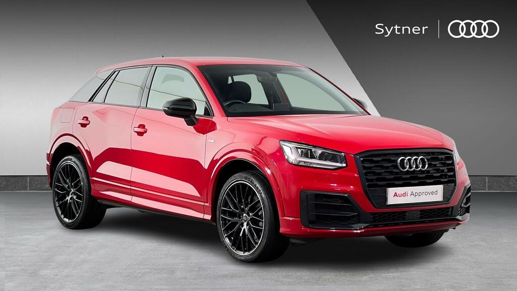Audi Q2 30 Tdi Black Edition VK69NCY Red