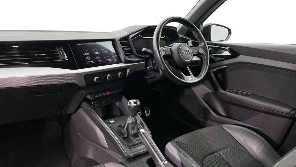 Audi A1 30 Tfsi S Line YK70ZXS Black #2