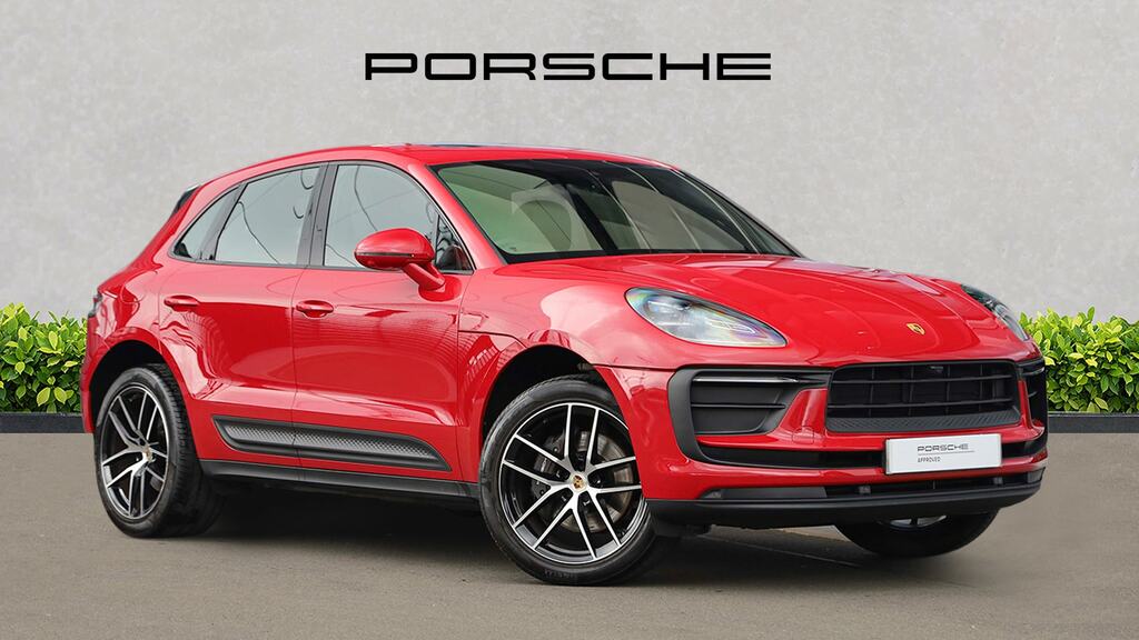 Porsche Macan 5dr Pdk Red