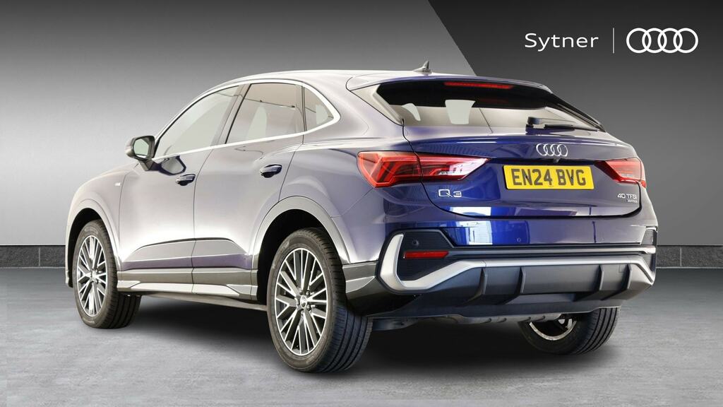 Audi Q3 40 Tfsi Quattro S Line S Tronic Tech Pro EN24BVG Blue #3