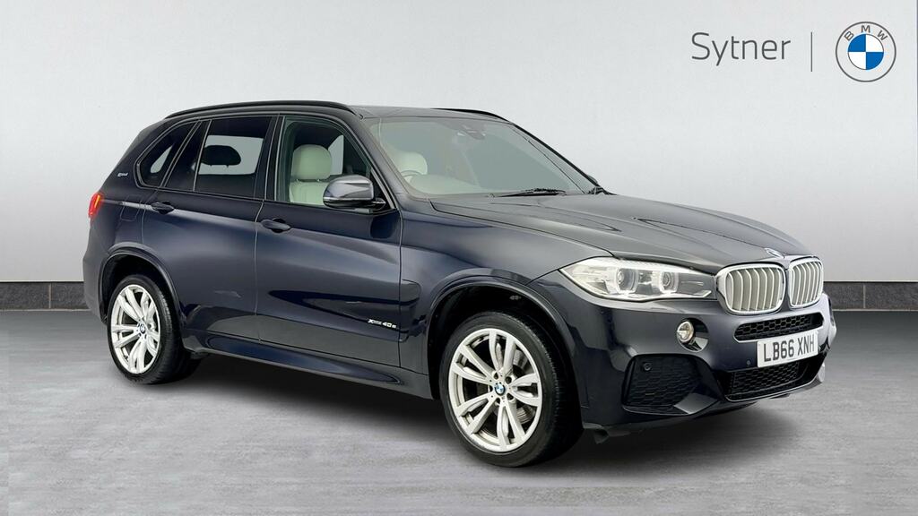 BMW X5 Xdrive40e M Sport Black