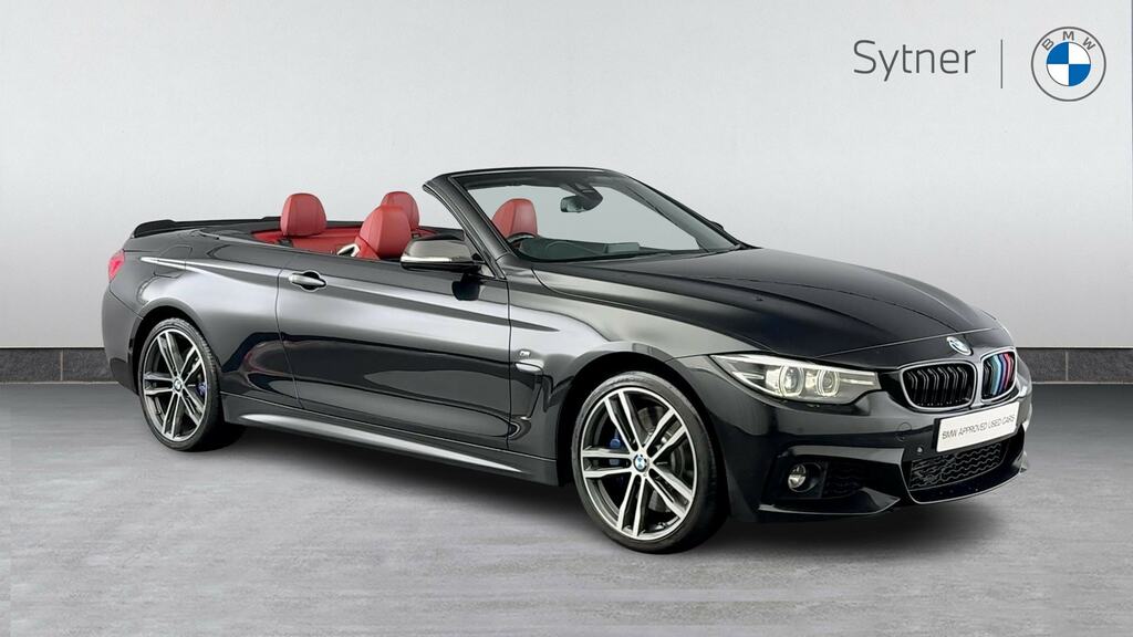BMW 4 Series 435D Xdrive M Sport Professional Media Black