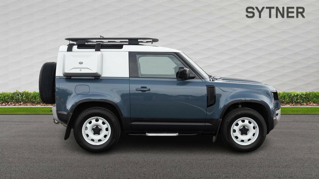 Land Rover Defender 90 3.0 D200 Hard Top LN23XGT Blue #5
