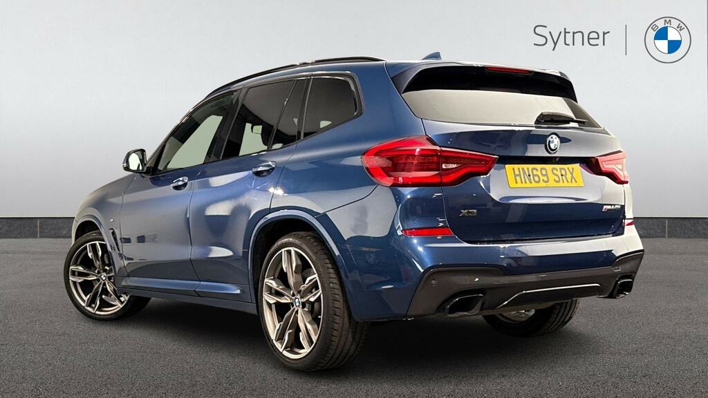 BMW X3 Xdrive M40i HN69SRX Blue #2