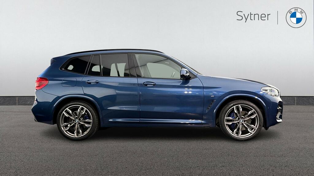BMW X3 Xdrive M40i HN69SRX Blue #3