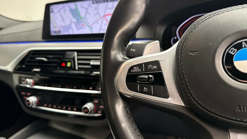 BMW 5 Series 530D Xdrive M Sport Saloon White #17