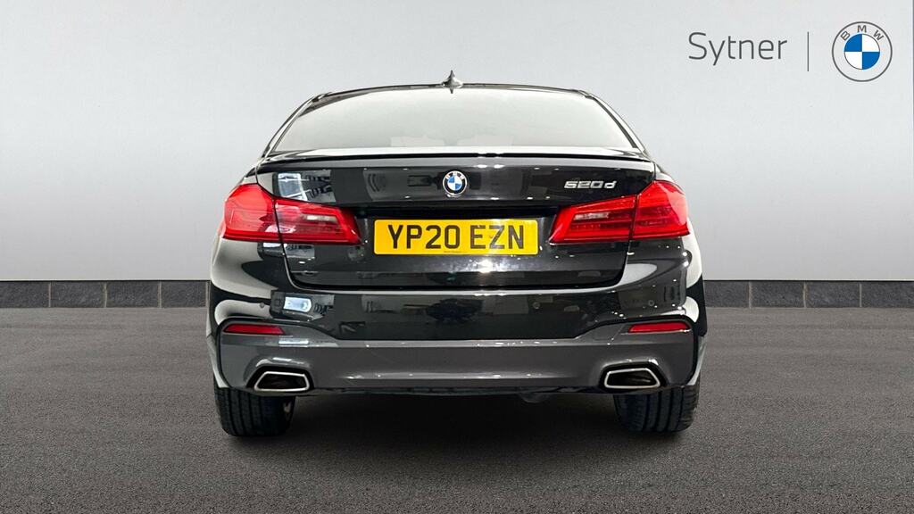 BMW 5 Series 530D Xdrive M Sport Saloon White #15
