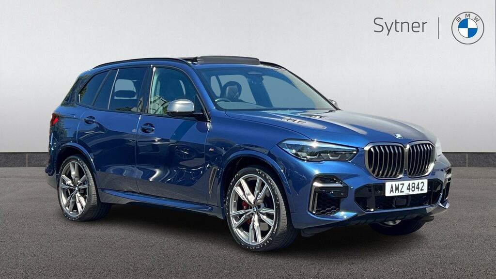 BMW X5 Xdrive M50i AMZ4842 Blue